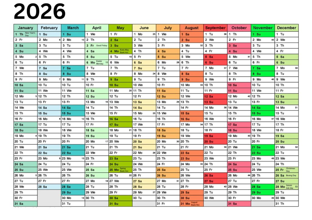 Excel Calendar