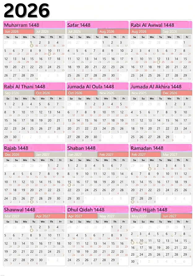 Islamic Calendar
