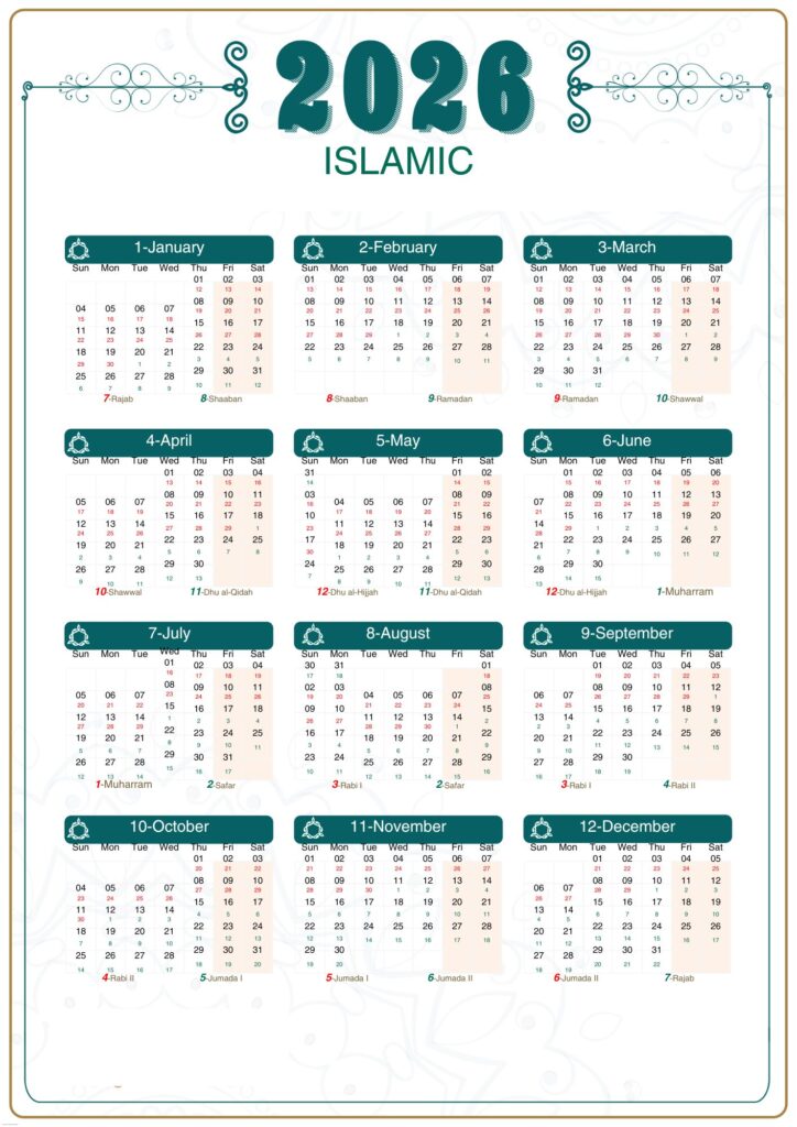 Islamic Calendar