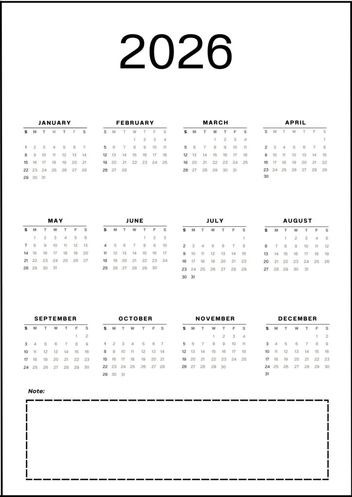 Printable Calendar